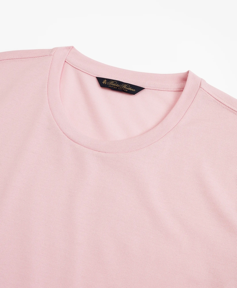 Premium Extra-Fine Supima® Cotton Pique T-Shirt, image 3