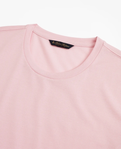 Premium Extra-Fine Supima® Cotton Pique T-Shirt, image 3