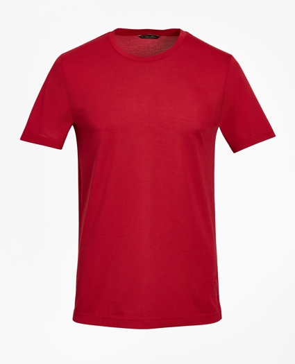 Premium Extra-Fine Supima® Cotton Pique T-Shirt, image 1