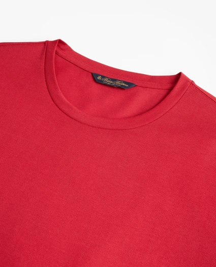 Premium Extra-Fine Supima® Cotton Pique T-Shirt, image 3