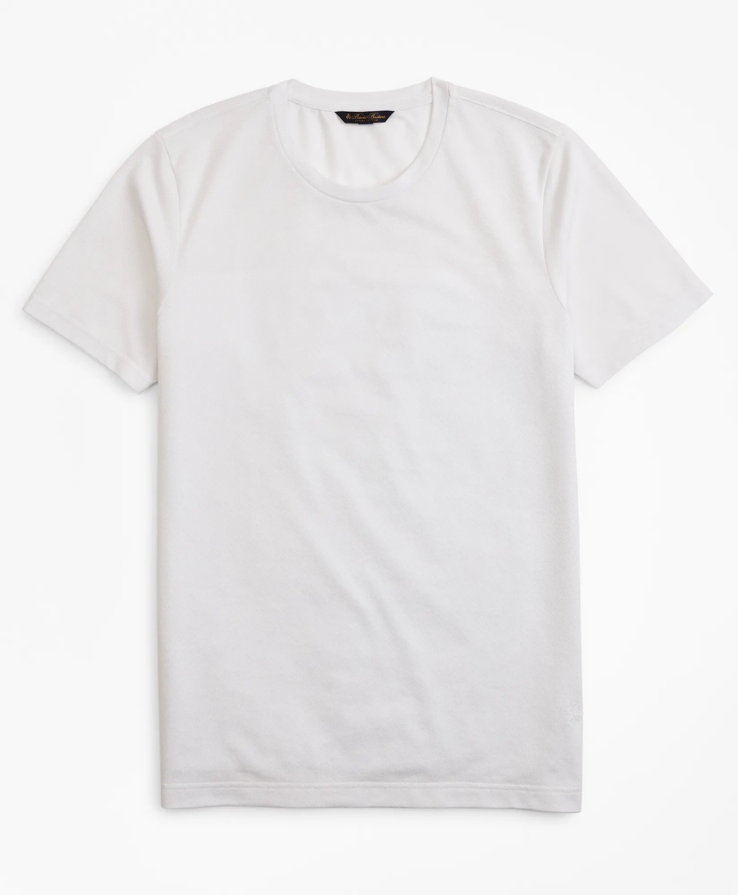 Premium Extra-Fine Supima&reg; Cotton Pique T-Shirt, image 2