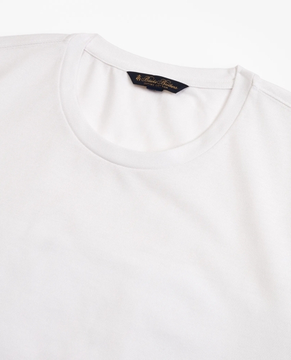 Premium Extra-Fine Supima&reg; Cotton Pique T-Shirt, image 3