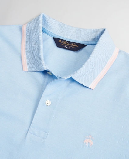 Golden Fleece&reg; Slim Fit Tipped Polo Shirt, image 2