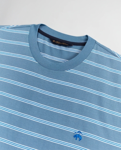 Supima® Cotton Multi-Stripe T-Shirt, image 2