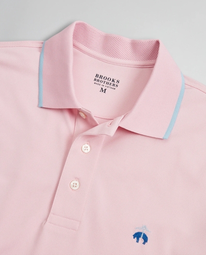 Brooks Brothers Stretch Performance Series Tipped Collar Polo Shirt, image 2