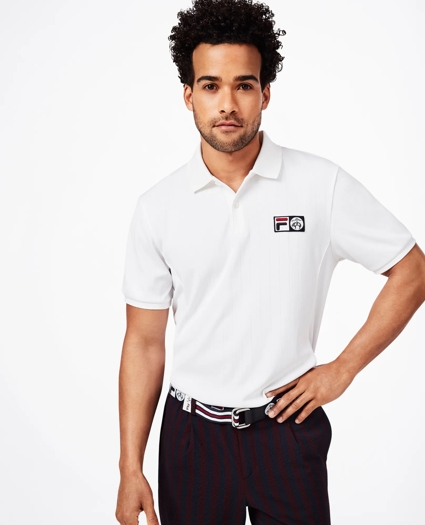 Brooks Brothers x FILA Championship Drop Needle Polo Shirt, image 1