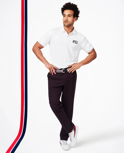 Brooks Brothers x FILA Championship Drop Needle Polo Shirt, image 2