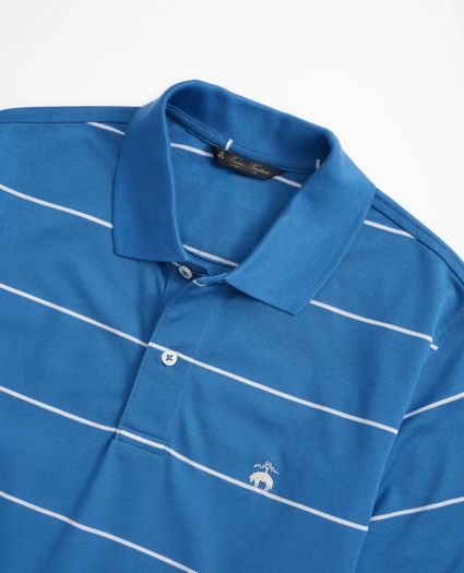 Golden Fleece® Slim Fit Stretch Cotton Thin Stripe Polo Shirt, image 2