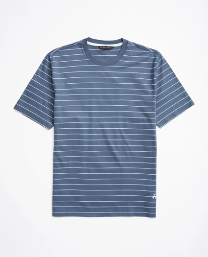 Cotton Thin Stripe T-Shirt, image 1