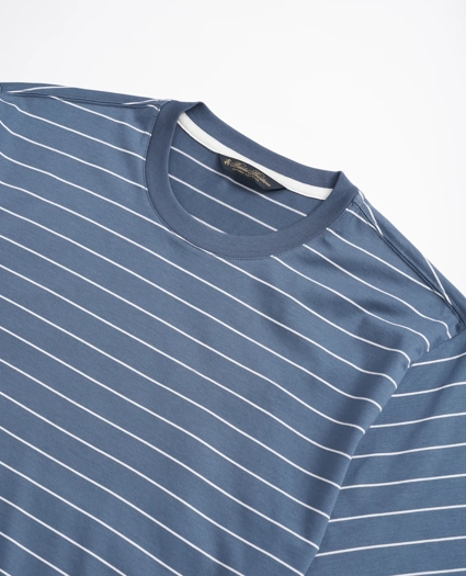 Cotton Thin Stripe T-Shirt, image 2