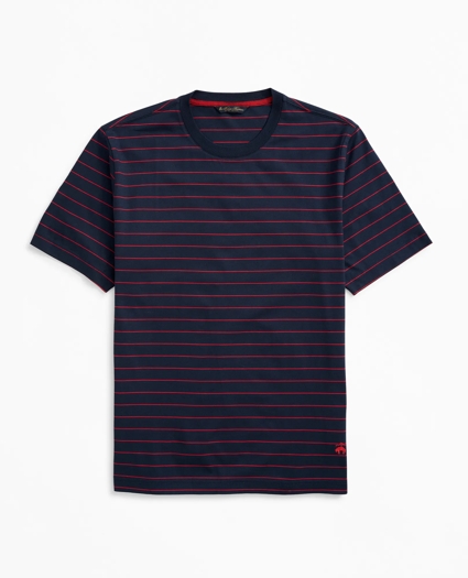 Cotton Thin Stripe T-Shirt, image 1