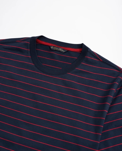 Cotton Thin Stripe T-Shirt, image 2