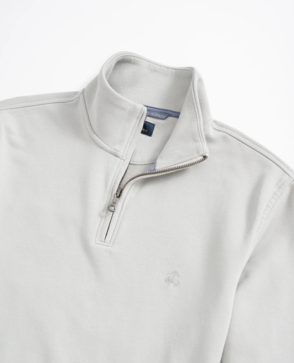 adidas All SZN French Terry Washed Half-Zip Pullover Aurora Ivy XL in