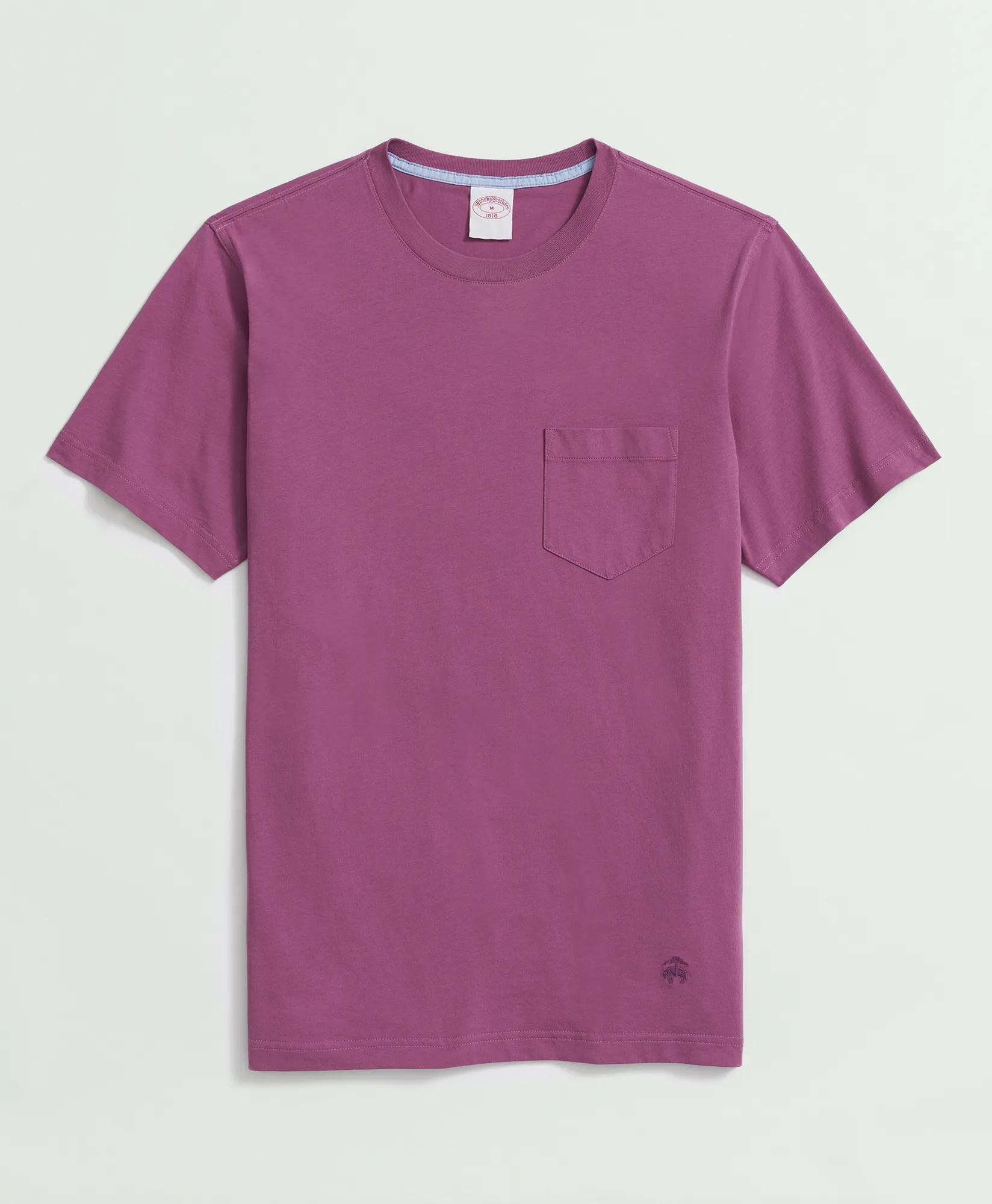 Supima Cotton Pocket Crewneck T-Shirt