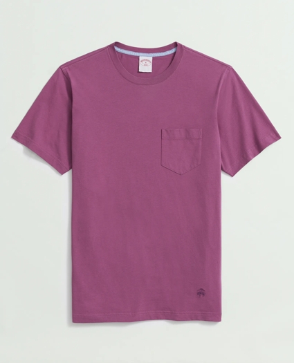 Supima® Cotton Pocket Crewneck T-Shirt, image 1