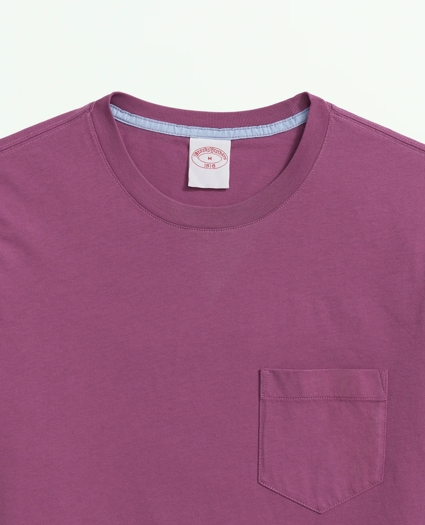 Supima® Cotton Pocket Crewneck T-Shirt, image 2