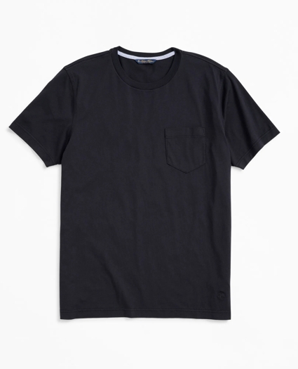 Supima® Cotton Pocket Crewneck T-Shirt, image 1