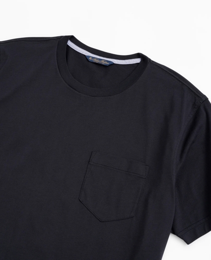 Supima® Cotton Pocket Crewneck T-Shirt, image 2