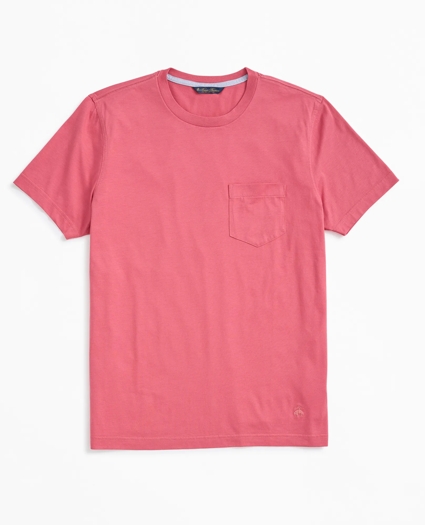 Supima® Cotton Pocket Crewneck T-Shirt, image 1