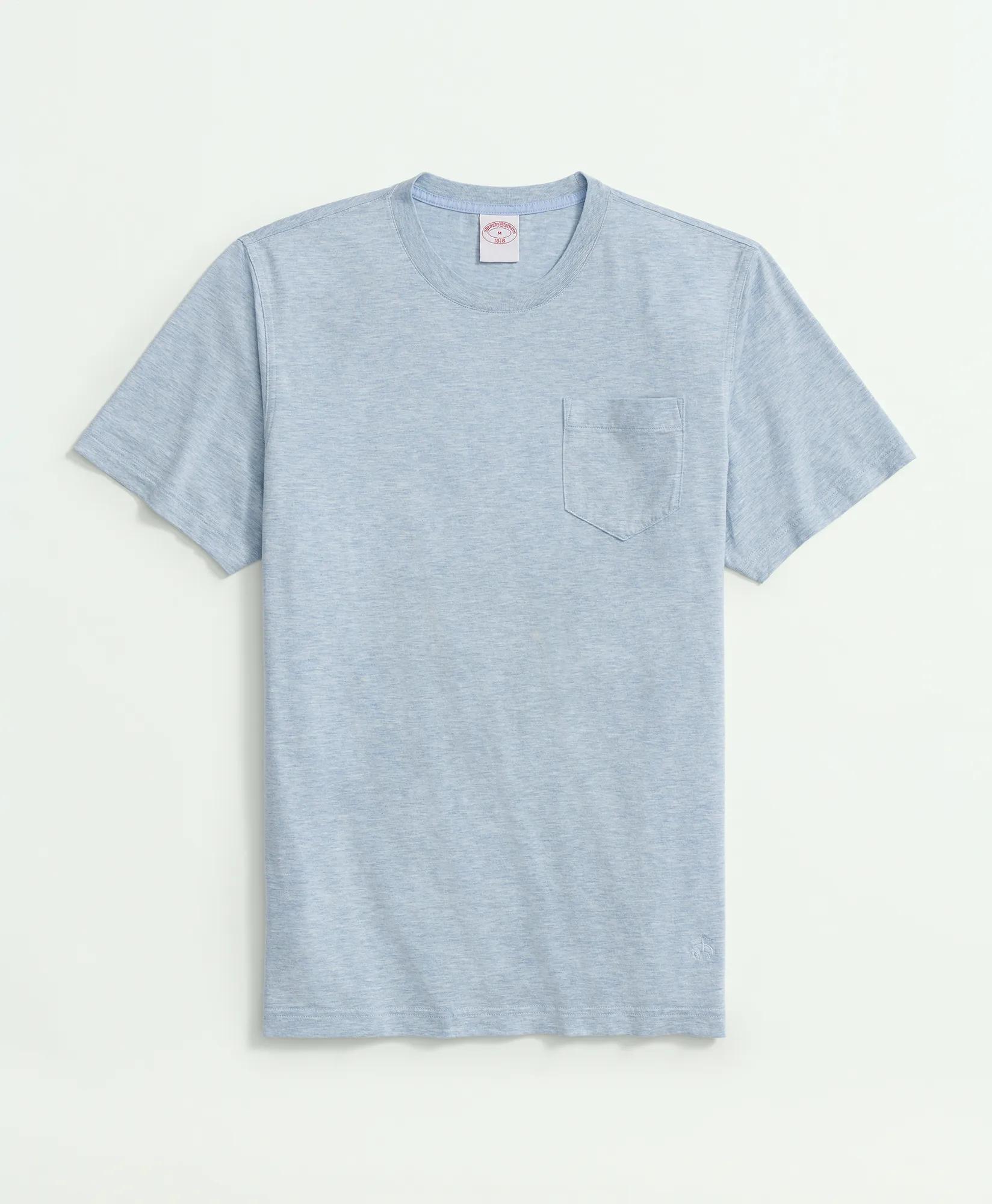 Supima Cotton Pocket Crewneck T-Shirt