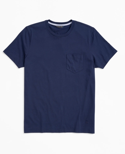 Supima® Cotton Pocket Crewneck T-Shirt, image 1