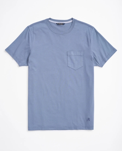 Supima® Cotton Pocket Crewneck T-Shirt, image 1