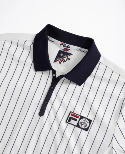 Brooks Brothers x FILA Championship Pinstripe Polo Shirt, image 4
