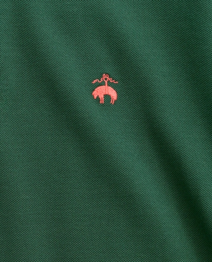 Golden Fleece® Stretch Supima® Long-Sleeve Polo Shirt, image 2