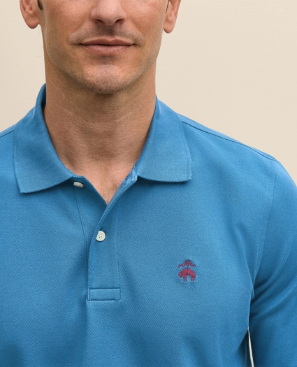 Golden Fleece&reg; Stretch Supima&reg; Long-Sleeve Polo Shirt, image 2