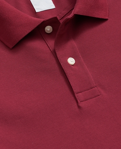 Golden Fleece® Stretch Supima® Long-Sleeve Polo Shirt, image 2