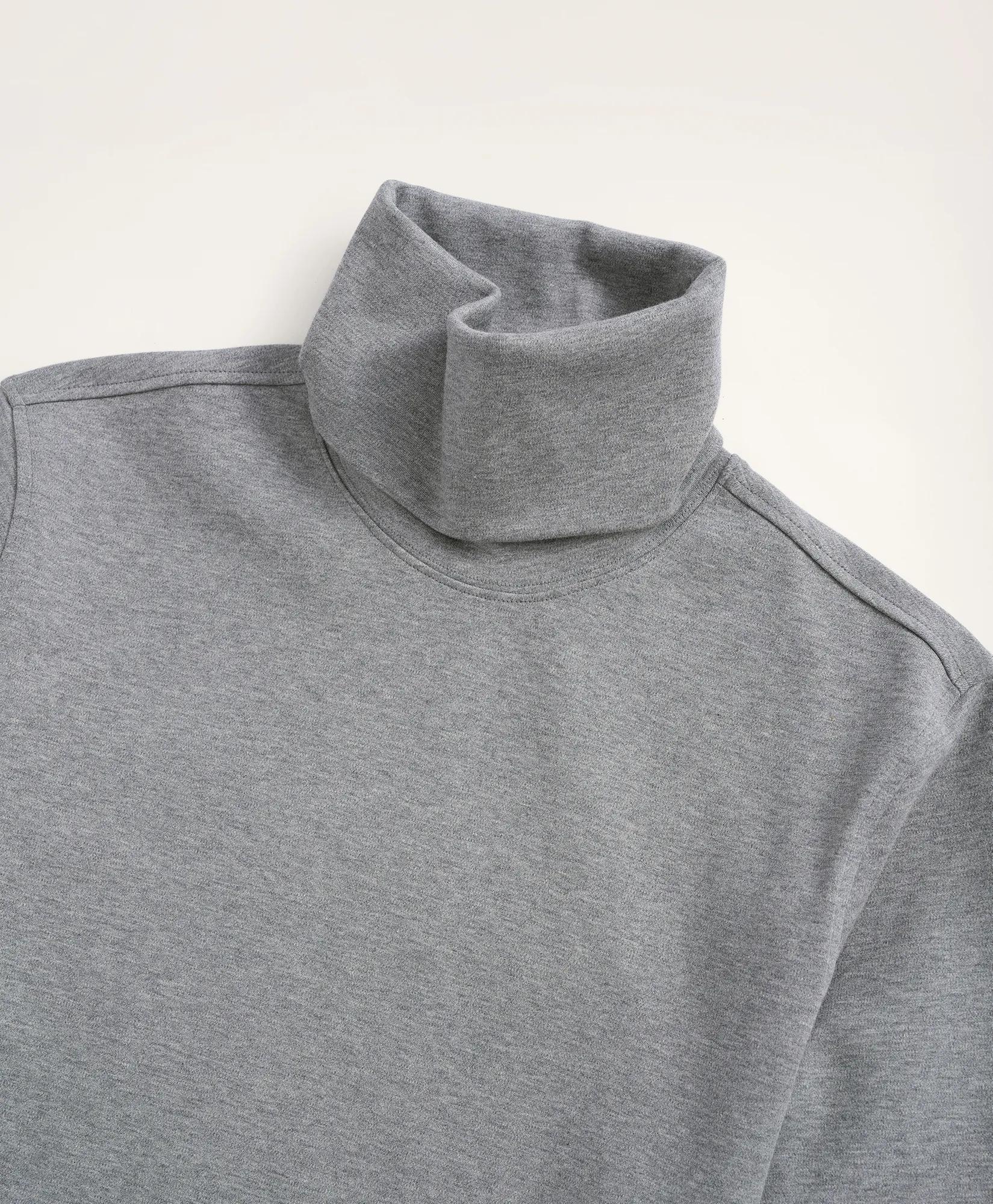 Stretch Supima® Cotton Turtleneck, image 2