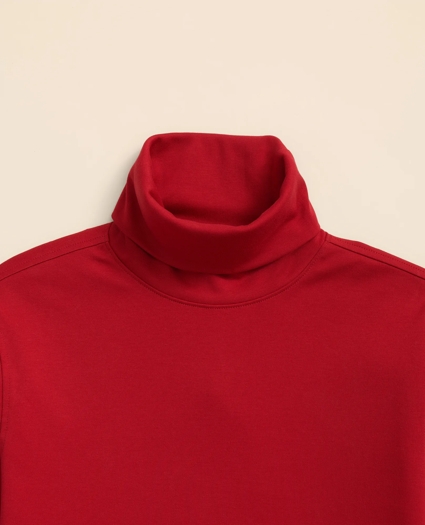 Stretch Supima® Cotton Turtleneck, image 2