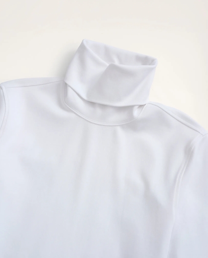 Stretch Supima® Cotton Turtleneck, image 2