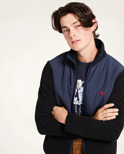 Sherpa Fleece Jacket, image 1