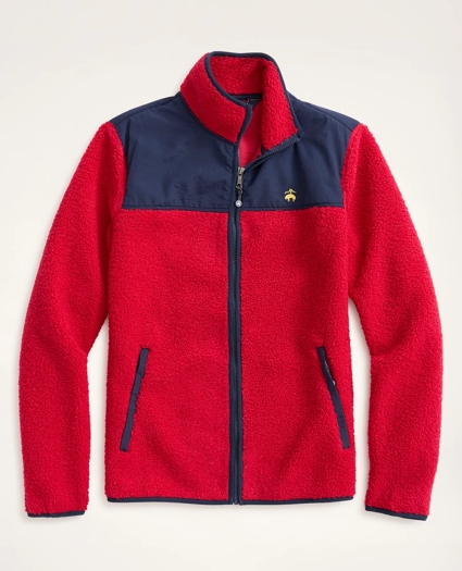Sherpa Fleece Jacket, image 1