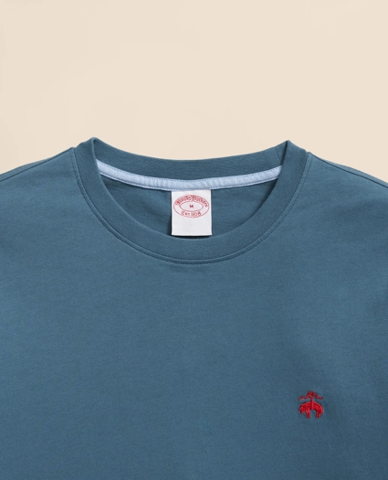 Supima® Cotton Long-Sleeve Logo T-Shirt, image 2
