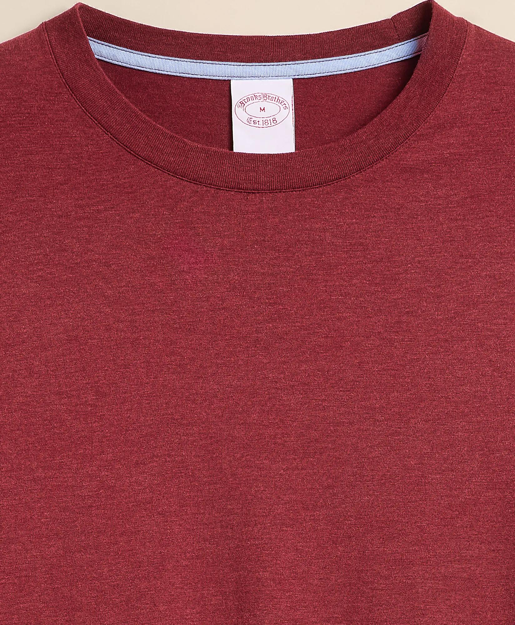 Supima&reg; Cotton Long-Sleeve Logo T-Shirt, image 2