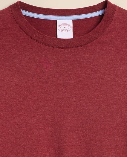 Supima&reg; Cotton Long-Sleeve Logo T-Shirt, image 2