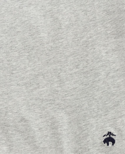 Supima® Cotton Long-Sleeve Logo T-Shirt, image 2