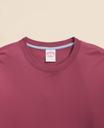 Supima® Cotton Long-Sleeve Logo T-Shirt, image 2