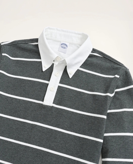 ★TRILLION★2025SS★Stripe Rugby Overfit Polo Shirt★3色 MUSINSA | TRILLION Stripe rugby overfit pique polo short