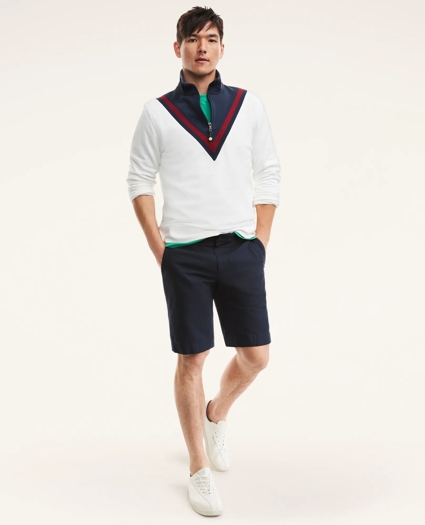 French Terry Half-Zip Sweatshirt, image 2