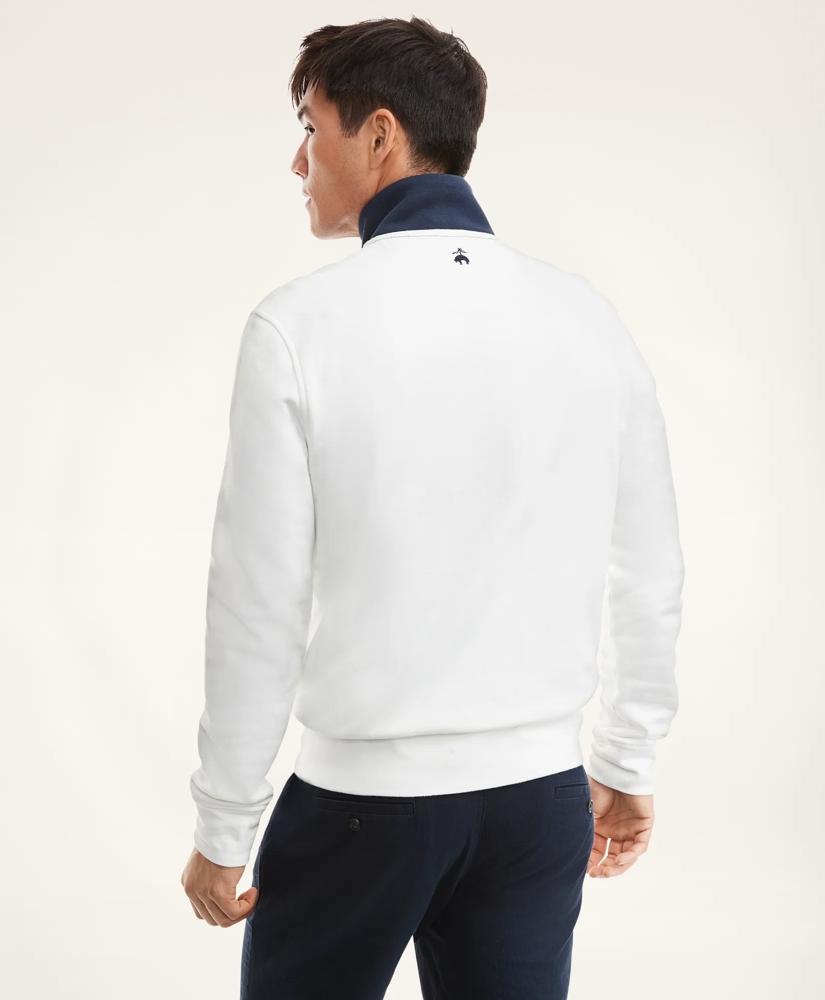 French Terry Half-Zip Sweatshirt, image 4