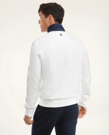 French Terry Half-Zip Sweatshirt, image 4
