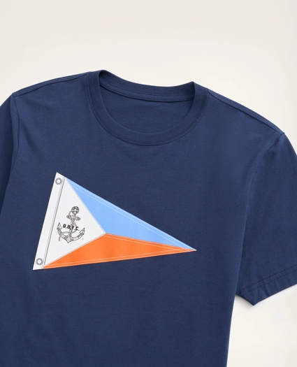 Nautical Flag Graphic T-Shirt, image 2