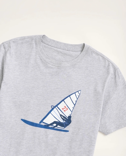Windsurfing Graphic T-Shirt, image 2
