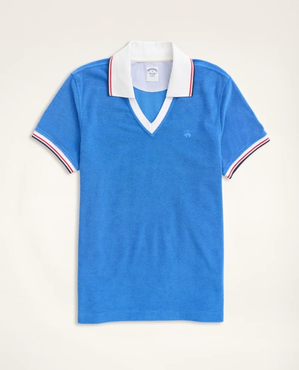 Terry Polo Shirt, image 1