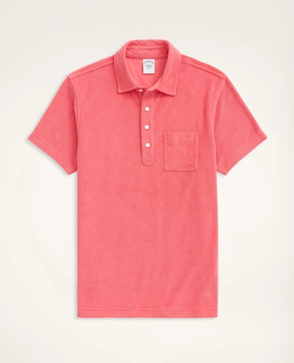 Terry Polo Shirt, image 1