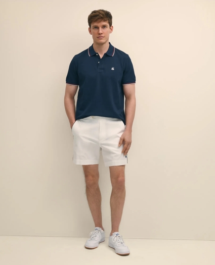 Golden Fleece® Supima® Tipped Polo Shirt, image 1