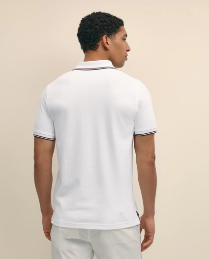 Golden Fleece® Supima® Tipped Polo Shirt, image 3